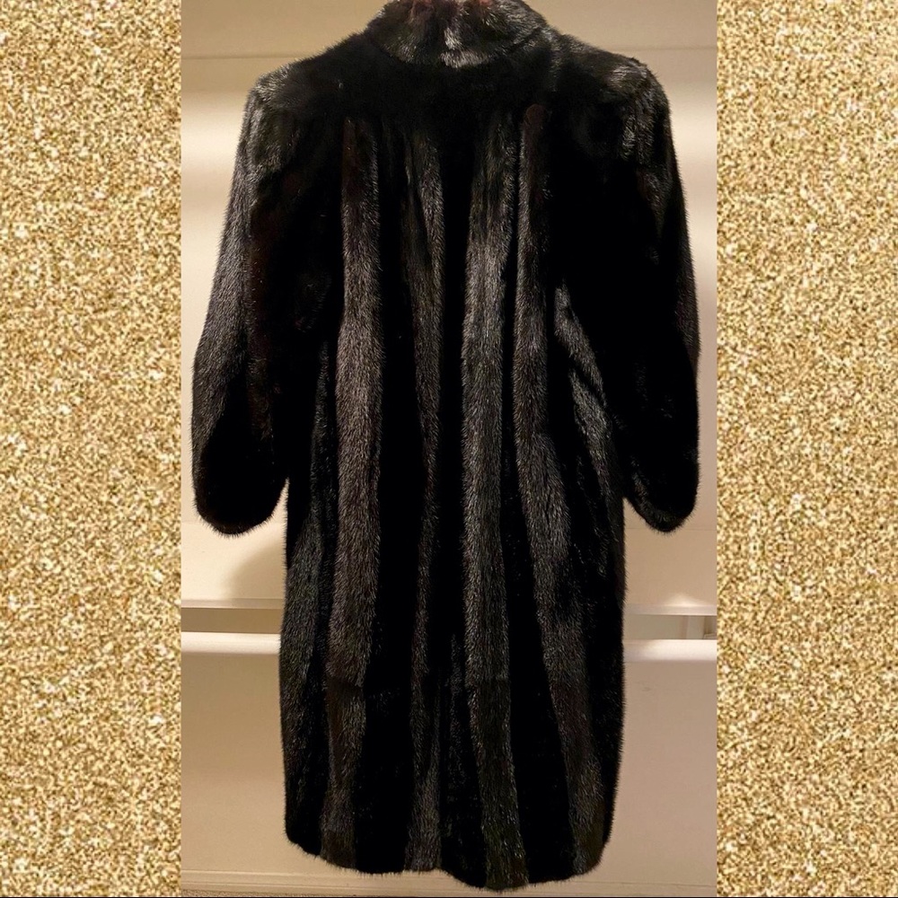 Black Mink Coat